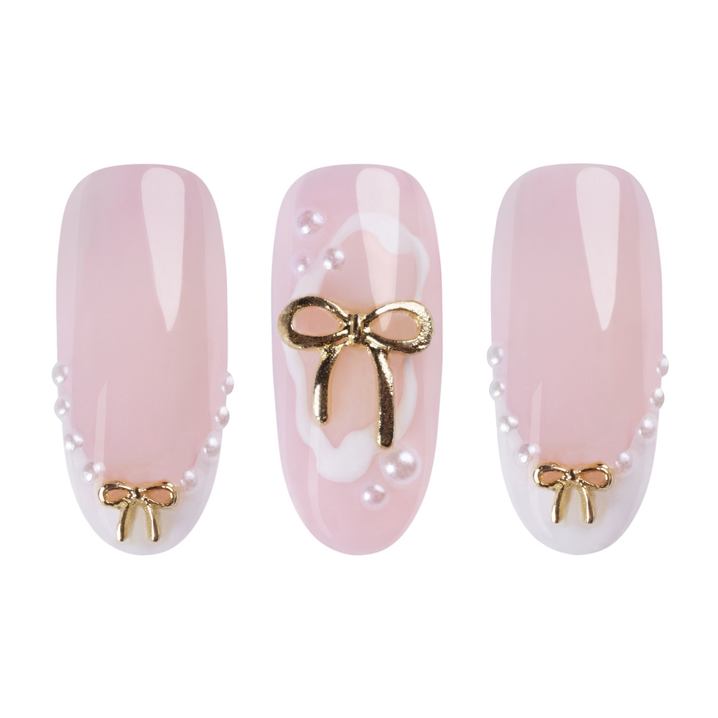 Decorazione 3D: Gold Bows